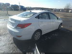 2016 Hyundai Accent Se White vin: KMHCT4AEXGU072117