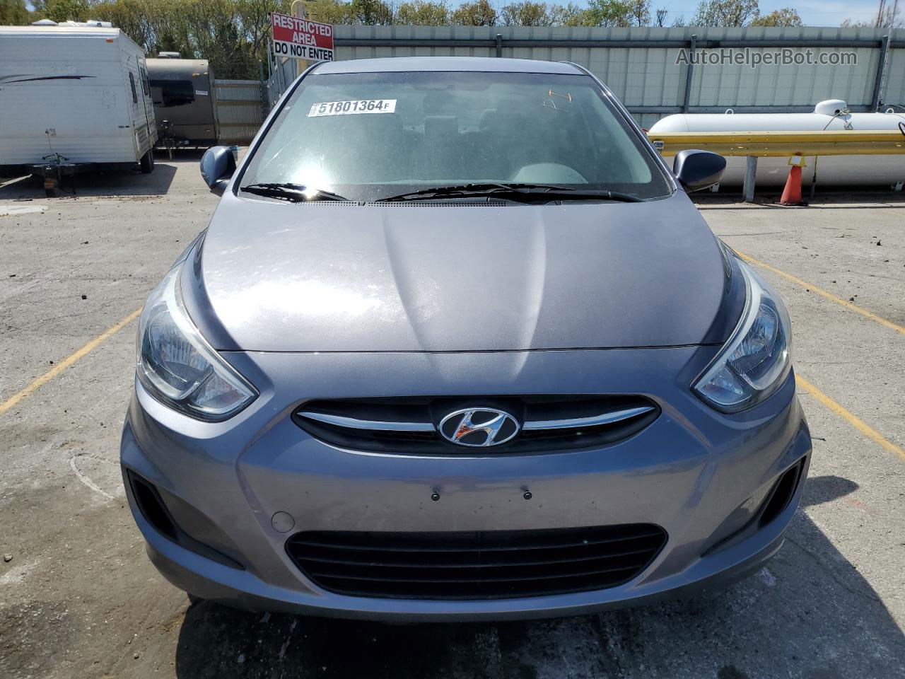 2016 Hyundai Accent Se Серый vin: KMHCT4AEXGU085580