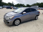 2016 Hyundai Accent Se Gray vin: KMHCT4AEXGU090617