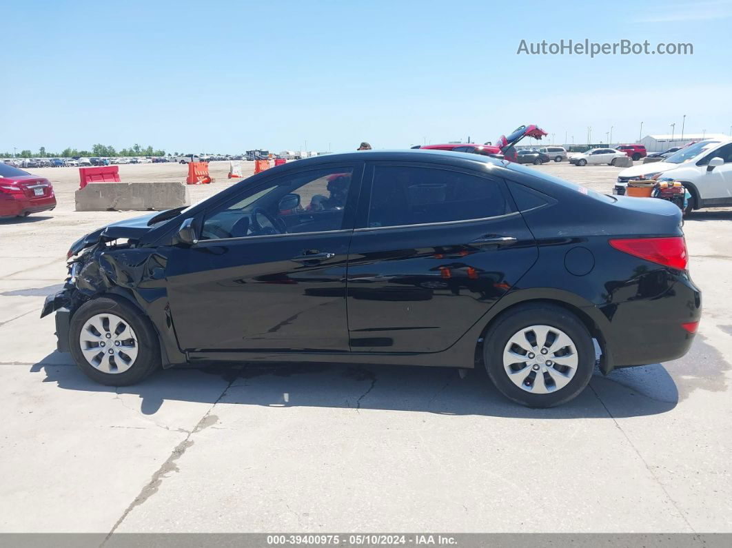 2016 Hyundai Accent Se Black vin: KMHCT4AEXGU111109