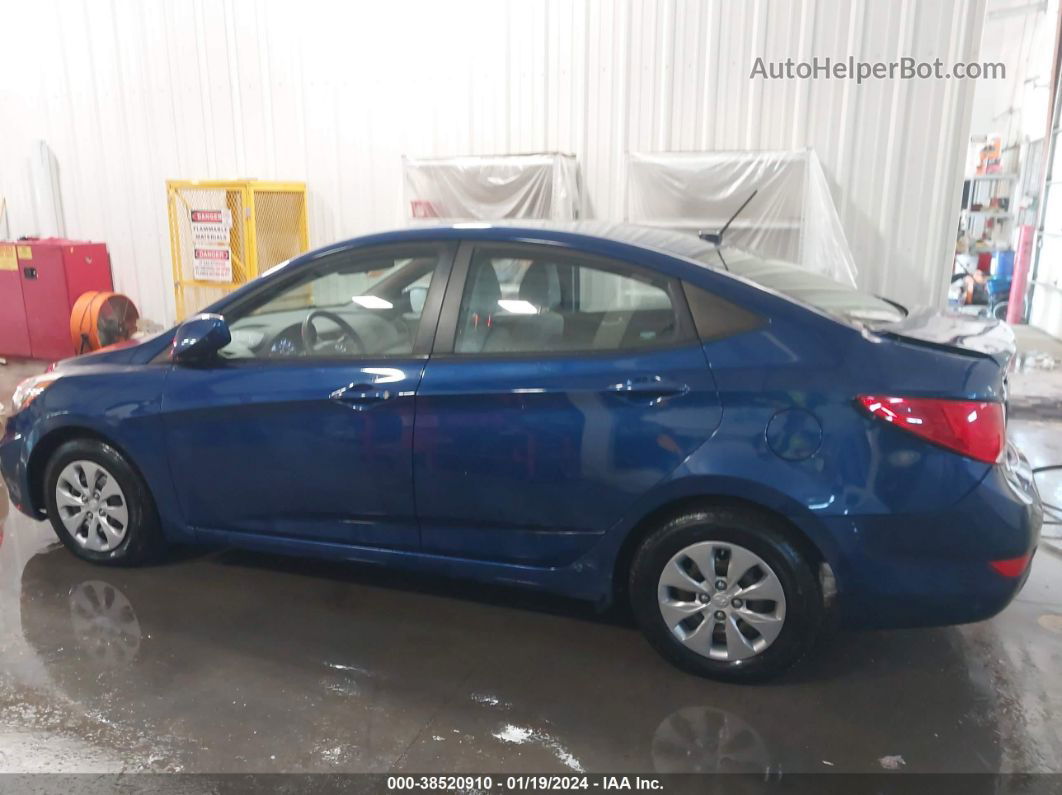 2016 Hyundai Accent Se Blue vin: KMHCT4AEXGU142893