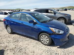 2016 Hyundai Accent Se Blue vin: KMHCT4AEXGU954663