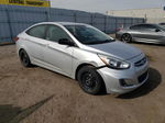 2017 Hyundai Accent Se Silver vin: KMHCT4AEXHU286462