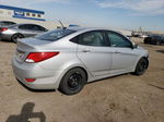 2017 Hyundai Accent Se Silver vin: KMHCT4AEXHU286462