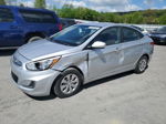 2017 Hyundai Accent Se Silver vin: KMHCT4AEXHU316656