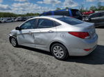 2017 Hyundai Accent Se Silver vin: KMHCT4AEXHU316656