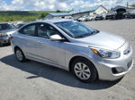 2017 Hyundai Accent Se Silver vin: KMHCT4AEXHU316656