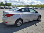 2017 Hyundai Accent Se Silver vin: KMHCT4AEXHU316656