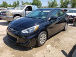 2017 Hyundai Accent Se Black vin: KMHCT4AEXHU358907