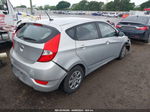 2013 Hyundai Accent Gs Silver vin: KMHCT5AE0DU087310