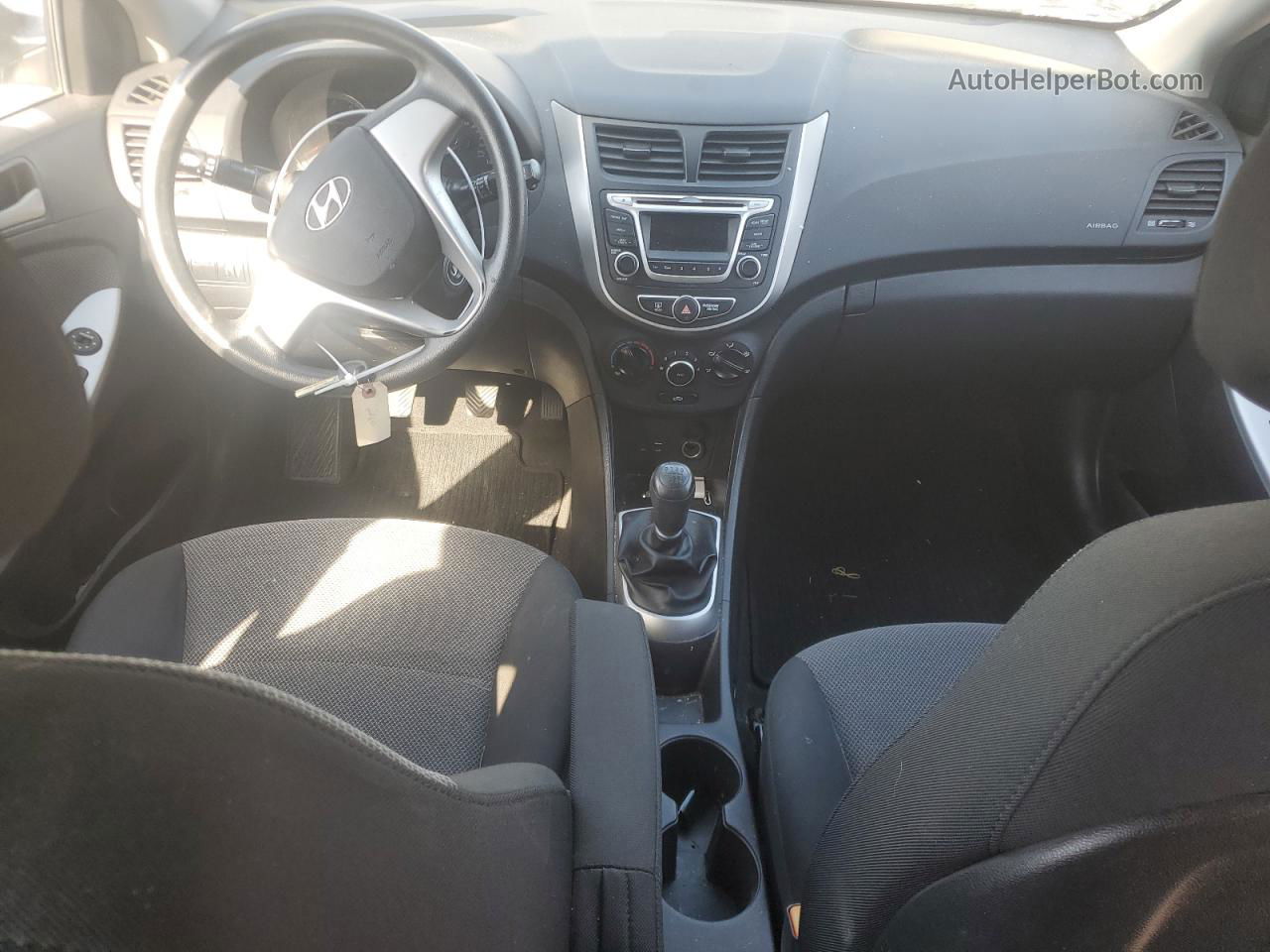 2014 Hyundai Accent Gls Серебряный vin: KMHCT5AE0EU189028