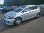 2014 Hyundai Accent Gls Серебряный vin: KMHCT5AE0EU189028