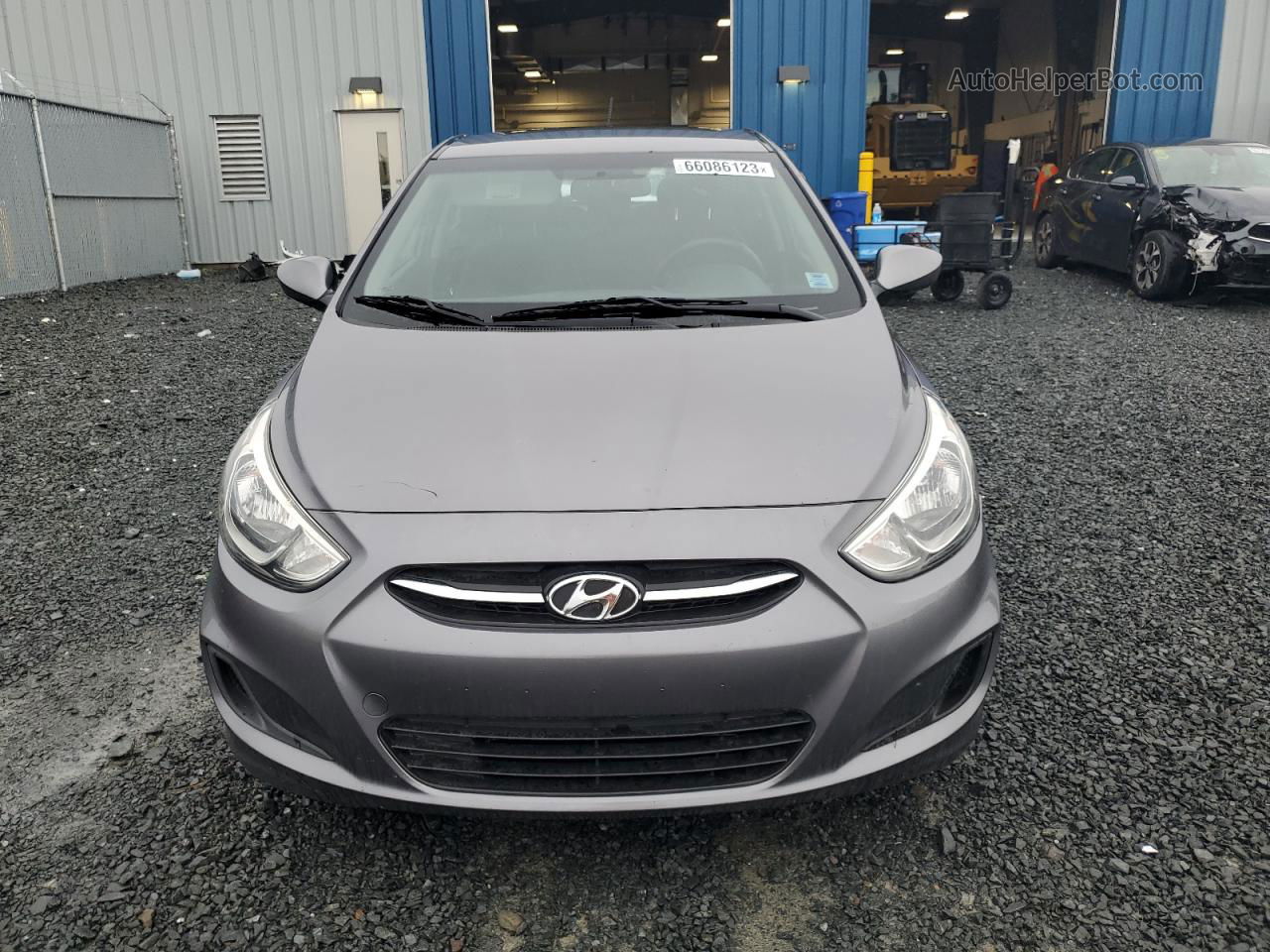 2015 Hyundai Accent Gs Gray vin: KMHCT5AE0FU198975