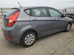 2015 Hyundai Accent Gs Gray vin: KMHCT5AE0FU206816