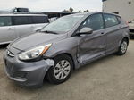 2015 Hyundai Accent Gs Gray vin: KMHCT5AE0FU206816