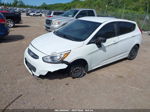 2015 Hyundai Accent Gs White vin: KMHCT5AE0FU209411