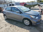 2015 Hyundai Accent Gs Gray vin: KMHCT5AE0FU213152