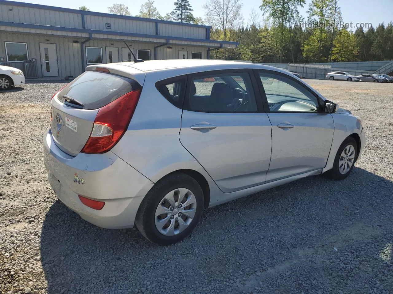 2016 Hyundai Accent Se Silver vin: KMHCT5AE0GU275085