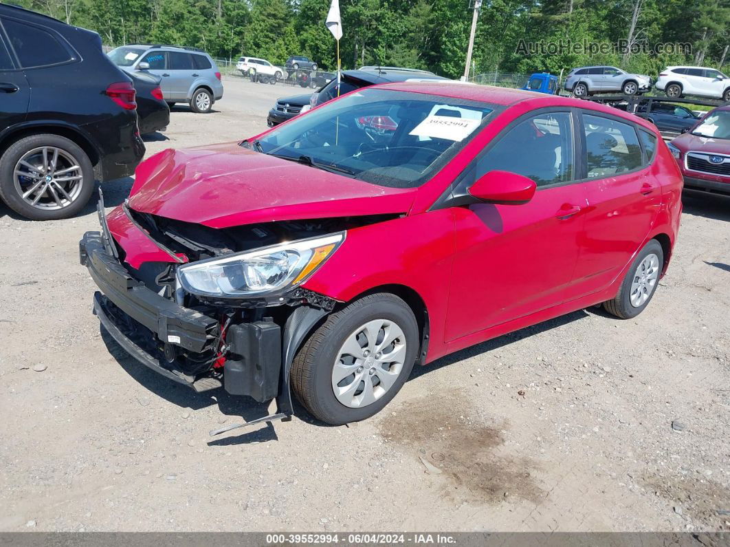 2016 Hyundai Accent Se Красный vin: KMHCT5AE0GU280433