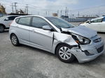 2016 Hyundai Accent Se Silver vin: KMHCT5AE0GU282988