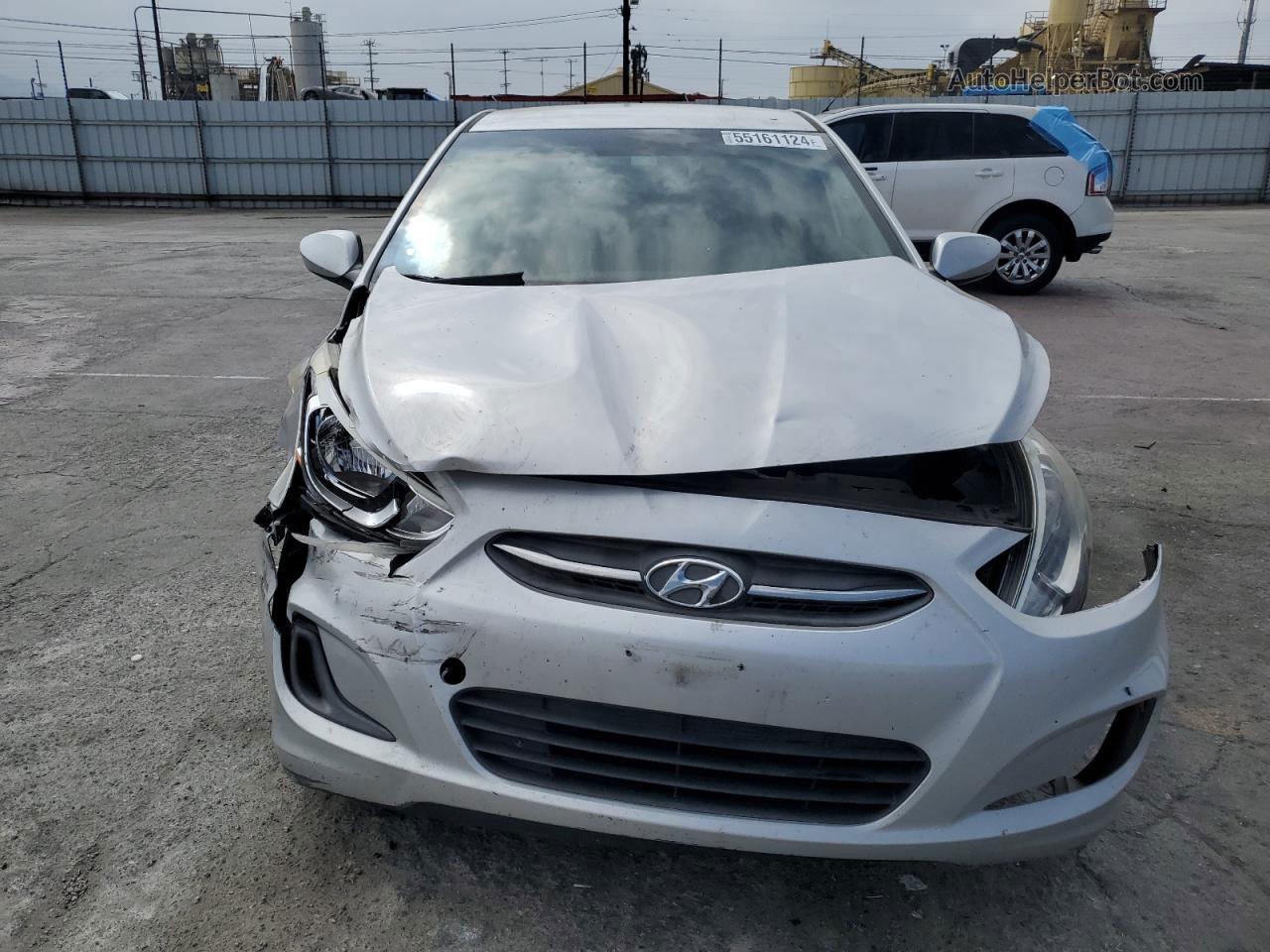 2016 Hyundai Accent Se Серебряный vin: KMHCT5AE0GU282988