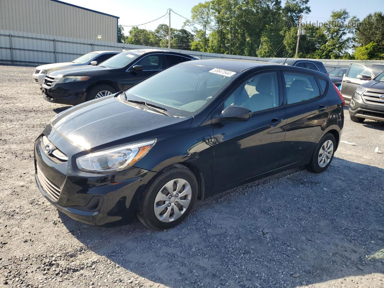 2017 Hyundai Accent Se Black vin: KMHCT5AE0HU336176