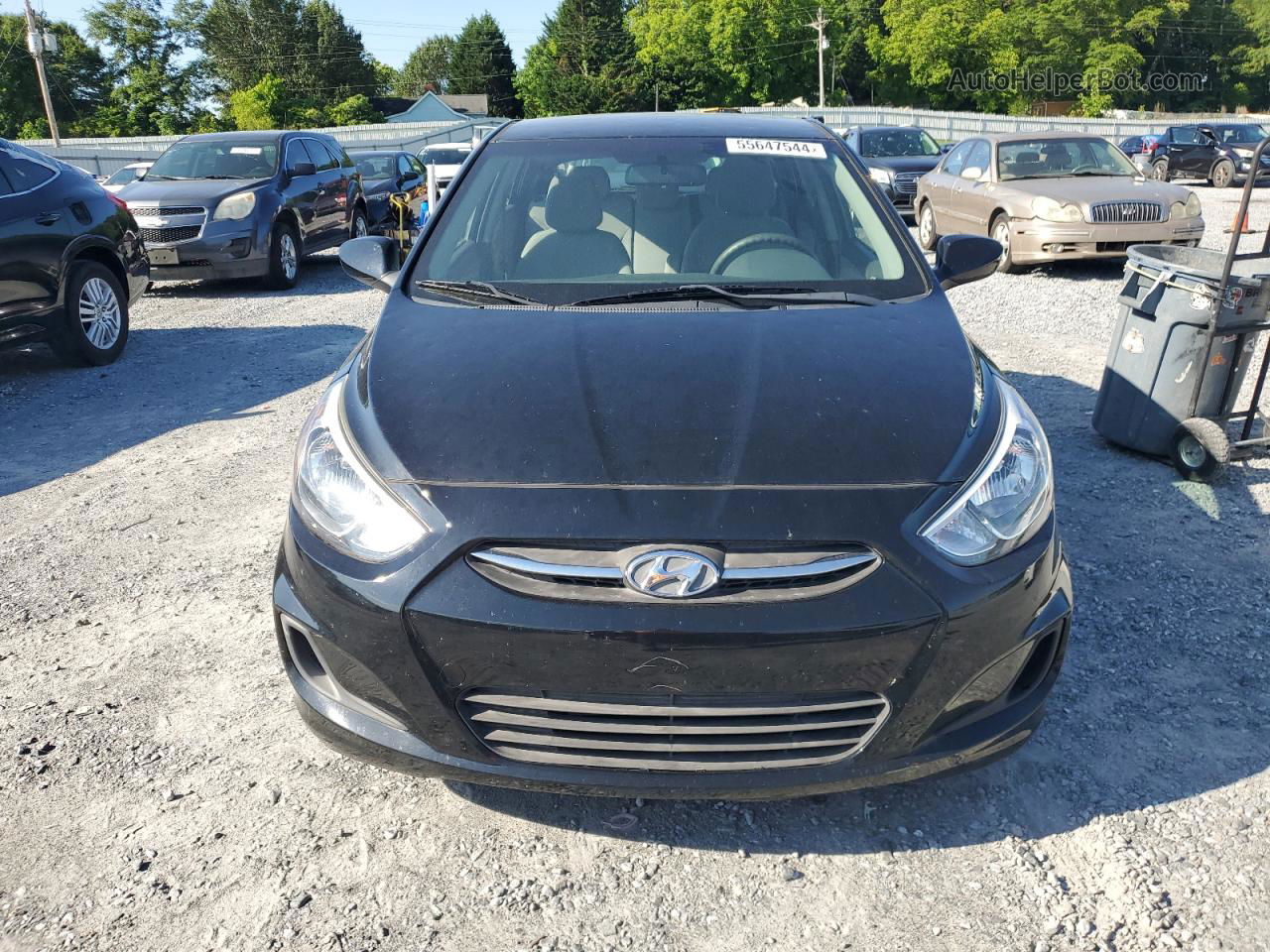 2017 Hyundai Accent Se Black vin: KMHCT5AE0HU336176