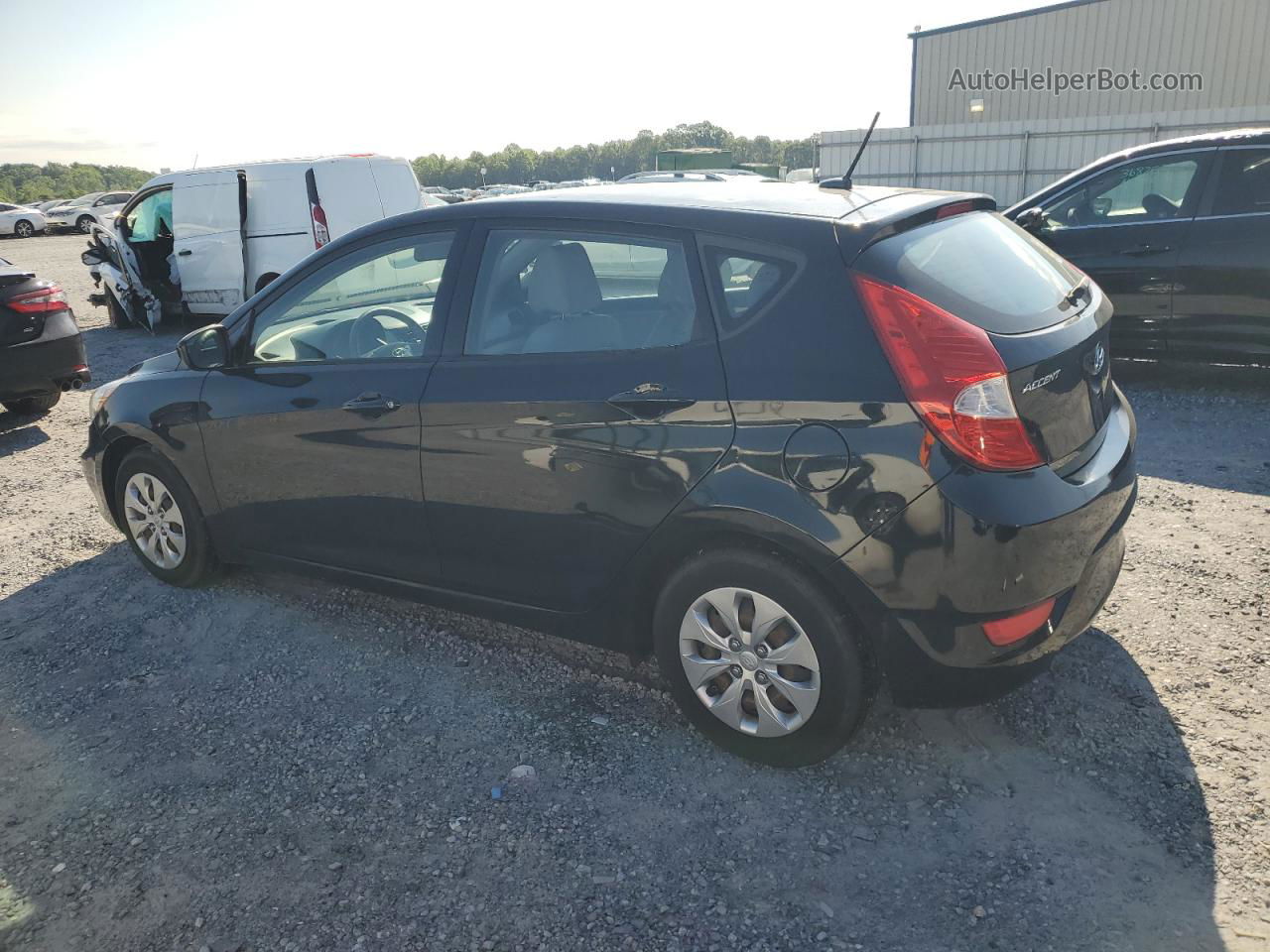 2017 Hyundai Accent Se Black vin: KMHCT5AE0HU336176