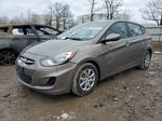 2014 Hyundai Accent Gls Коричневый vin: KMHCT5AE1EU163120