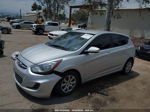 2014 Hyundai Accent Gs Silver vin: KMHCT5AE1EU195713