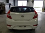 2015 Hyundai Accent Gs White vin: KMHCT5AE1FU203147