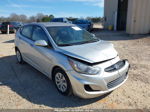 2015 Hyundai Accent Gs Silver vin: KMHCT5AE1FU205691