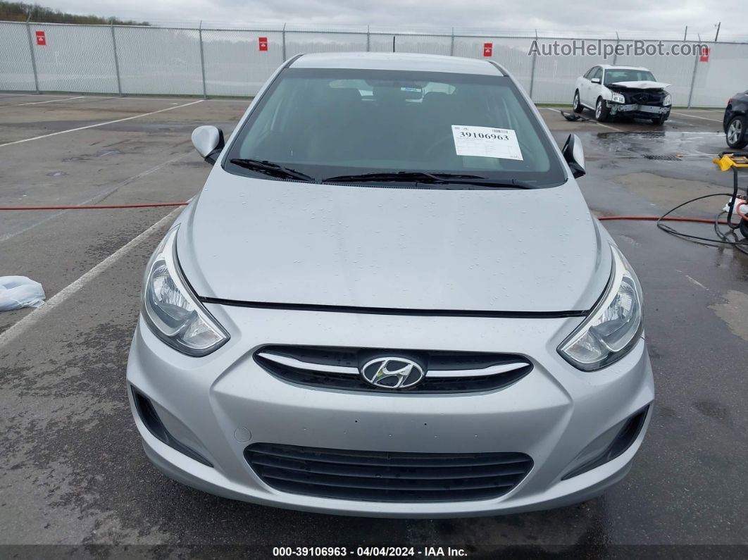 2015 Hyundai Accent Gs Silver vin: KMHCT5AE1FU213113