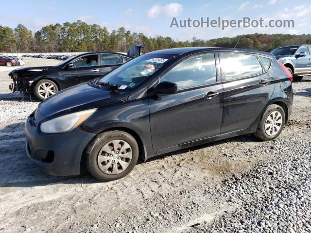 2016 Hyundai Accent Se Черный vin: KMHCT5AE1GU272129