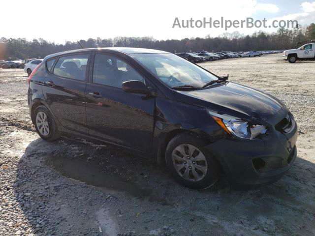 2016 Hyundai Accent Se Черный vin: KMHCT5AE1GU272129