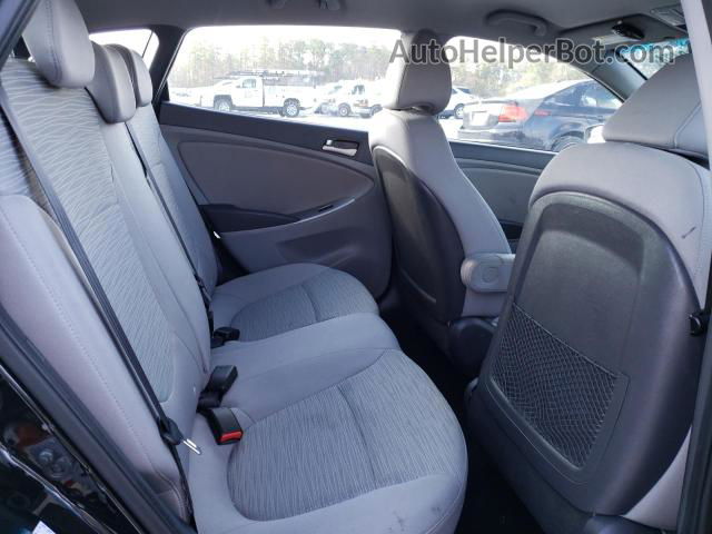 2016 Hyundai Accent Se Черный vin: KMHCT5AE1GU272129