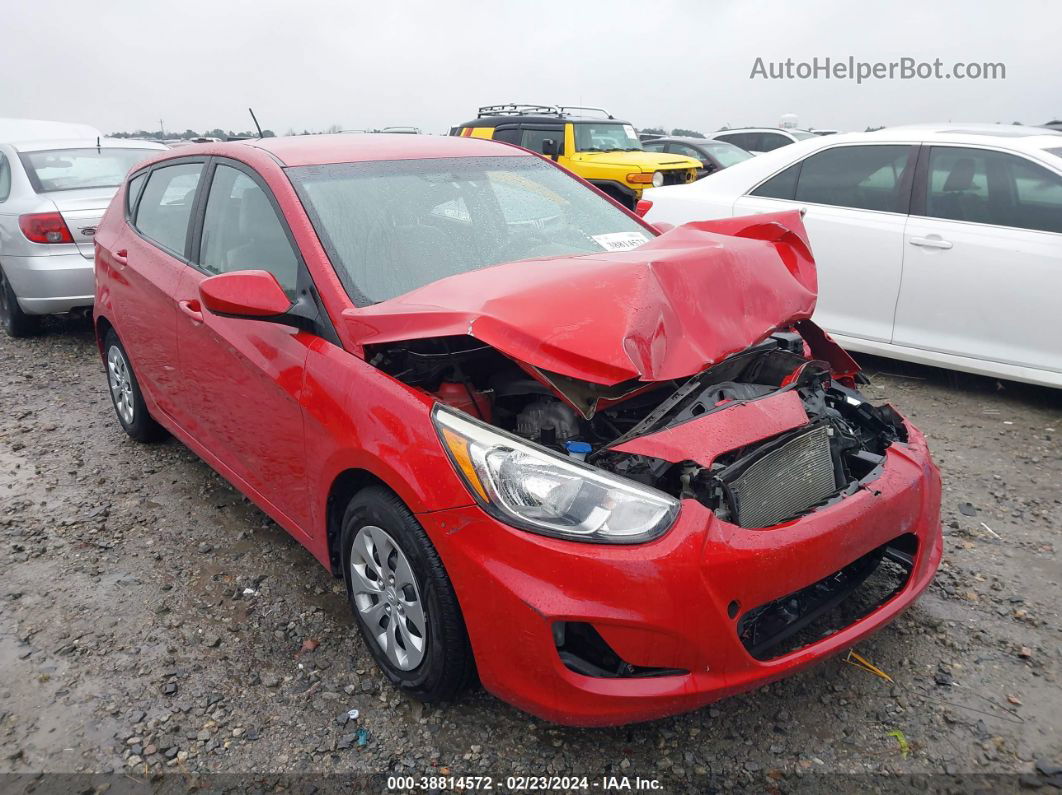 2016 Hyundai Accent Se Red vin: KMHCT5AE1GU274110