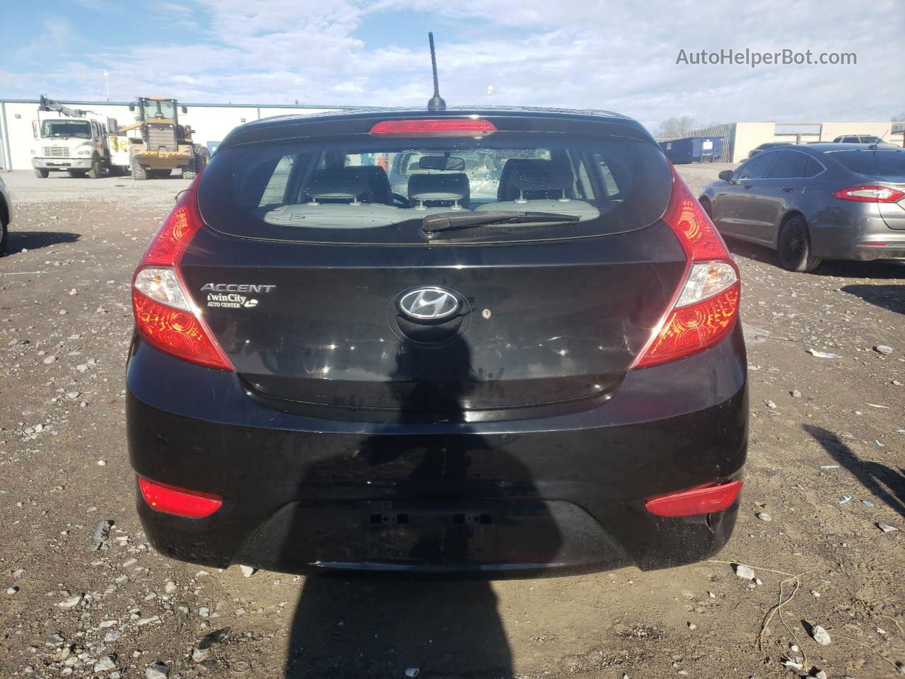 2017 Hyundai Accent Se Black vin: KMHCT5AE1HU321573