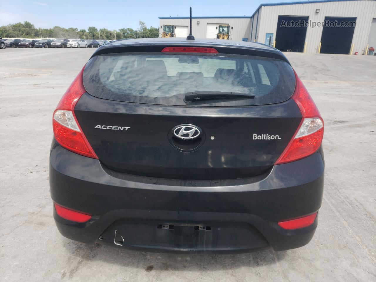 2017 Hyundai Accent Se Black vin: KMHCT5AE1HU354265