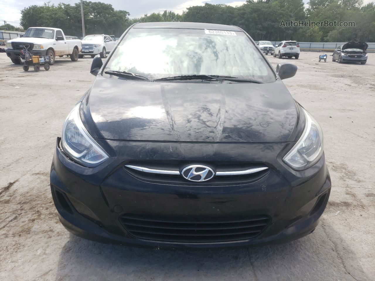 2017 Hyundai Accent Se Black vin: KMHCT5AE1HU354265