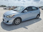 2014 Hyundai Accent Gls Blue vin: KMHCT5AE2EU158010