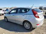 2014 Hyundai Accent Gls Silver vin: KMHCT5AE2EU181500