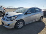 2014 Hyundai Accent Gls Silver vin: KMHCT5AE2EU181500