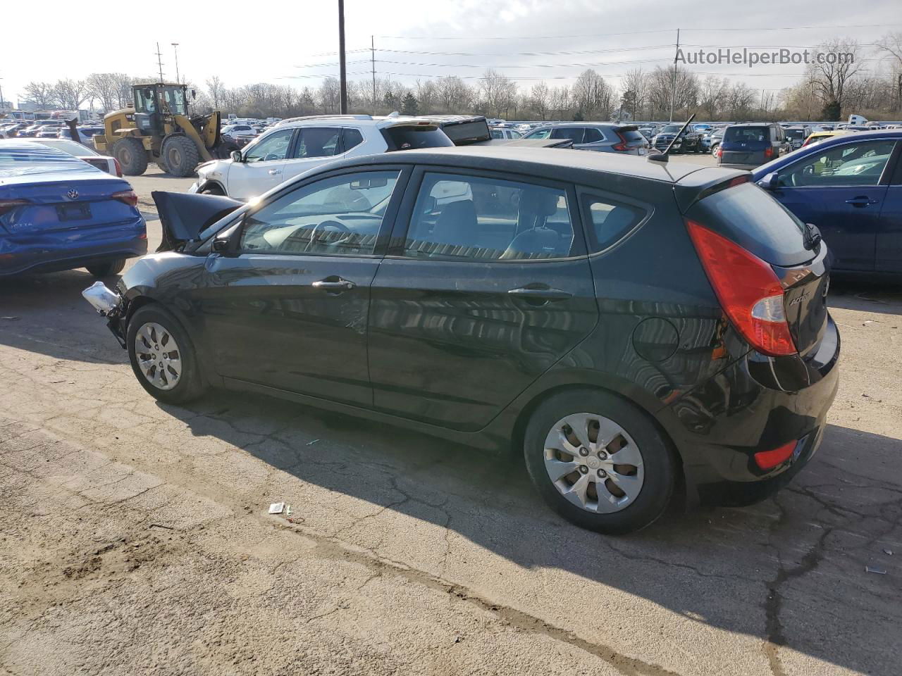 2015 Hyundai Accent Gs Black vin: KMHCT5AE2FU202914