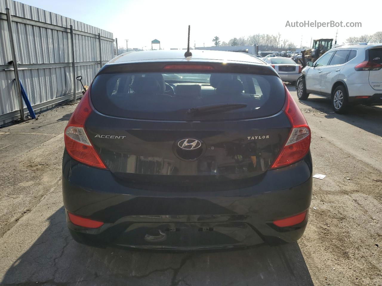 2015 Hyundai Accent Gs Black vin: KMHCT5AE2FU202914