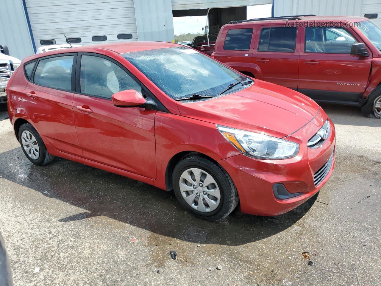 2015 Hyundai Accent Gs Red vin: KMHCT5AE2FU231202