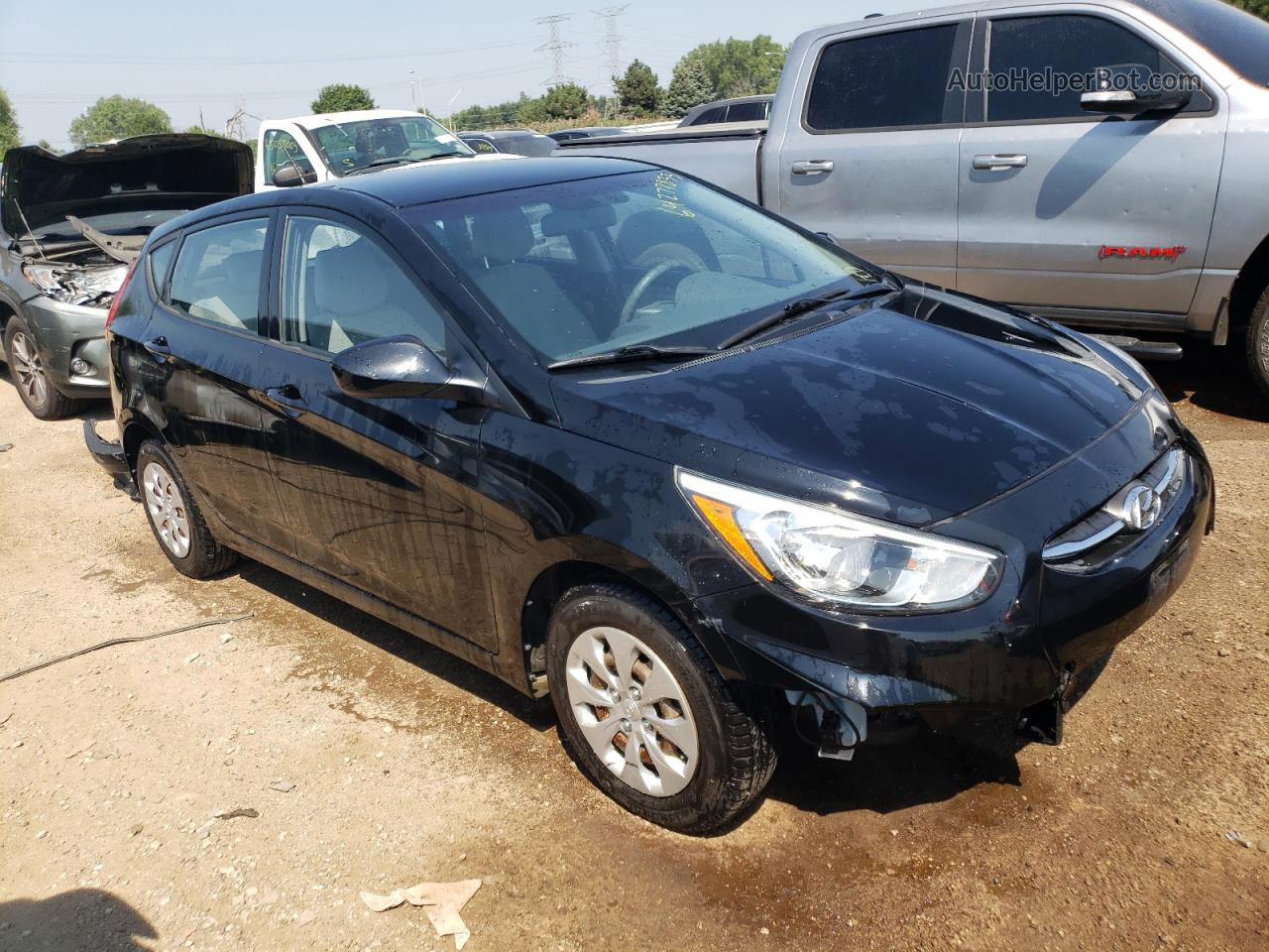 2015 Hyundai Accent Gs Black vin: KMHCT5AE2FU232060