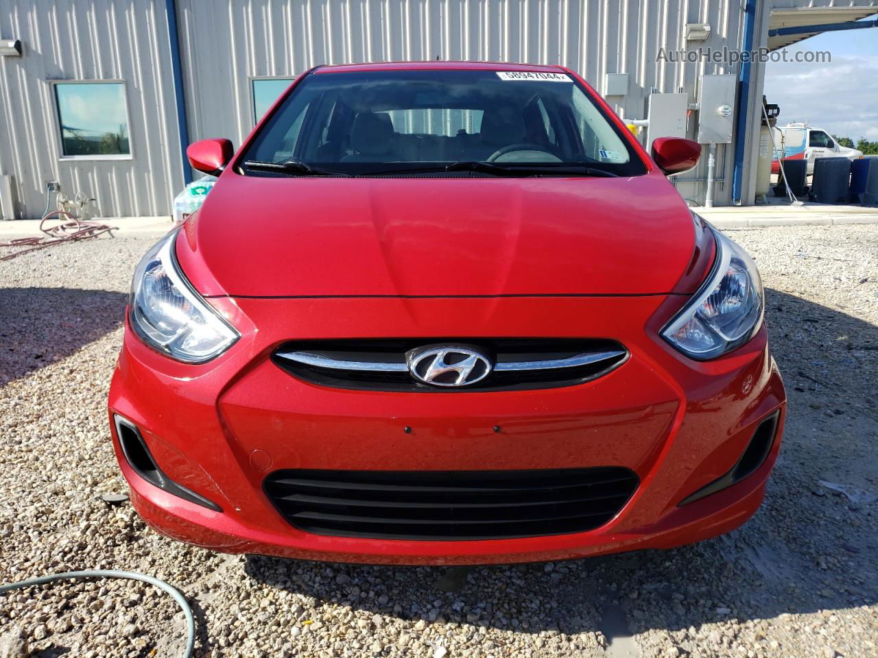 2016 Hyundai Accent Se Red vin: KMHCT5AE2GU244128