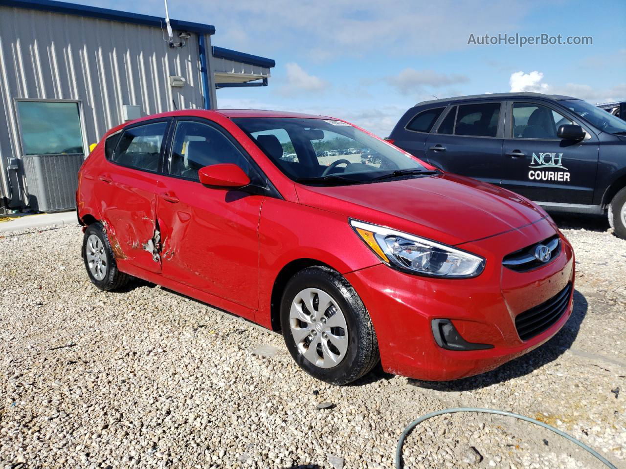 2016 Hyundai Accent Se Красный vin: KMHCT5AE2GU244128