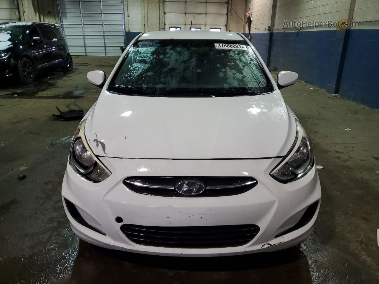 2016 Hyundai Accent Se White vin: KMHCT5AE2GU251273